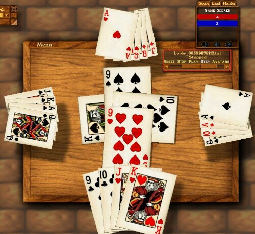 fourth trick was incorrectly played 2